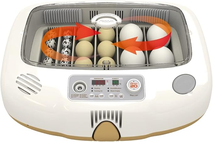 Rcom Max 20 Automatic Egg Incubator – White