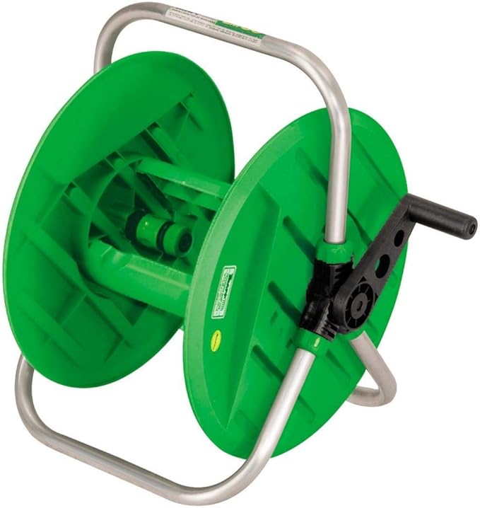 Trapp Wall Mounted Hose Reel – Green/Silver