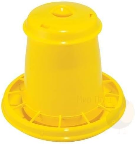 NOVITAL Chicken Feeder – Yellow/Red – 1.75 kg