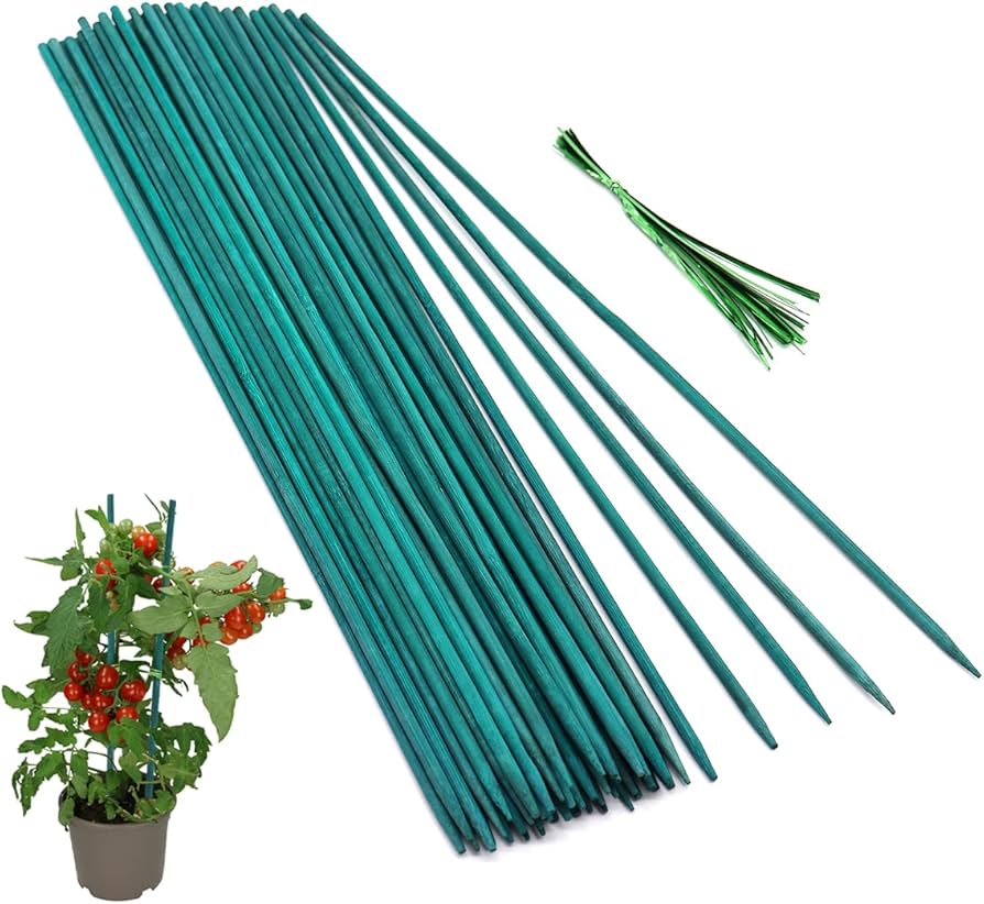 Garden Plant Support Stake – Green