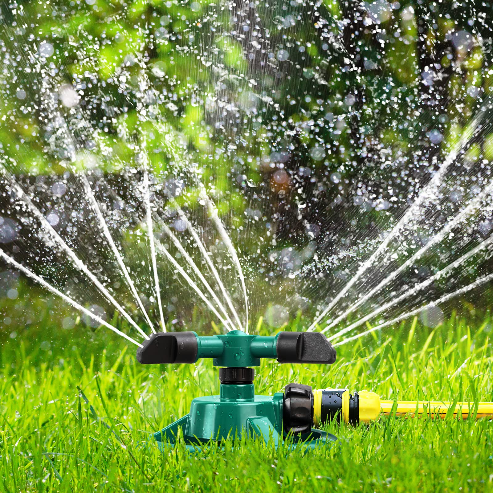 Trapp Green Garden Sprinkler – High-Efficiency Lawn & Garden Watering (Made in Italy)
