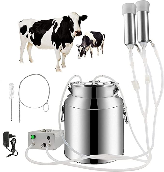 NOVITAL Cow Milking Machine Vacuum Pump – High-Performance Milking System (Made in Italy) Image