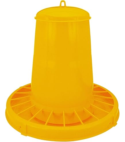 NOVITAL Plastic Chick Drinker – Yellow, Made in Italy