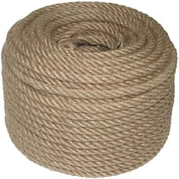 NOVITAL Garden Jute Rope Roll 50m Italy