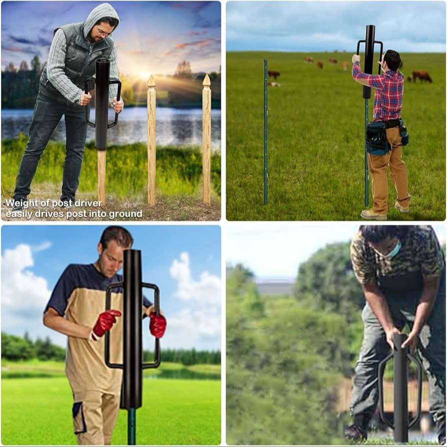 Trapp Steel Post Hammer – Black