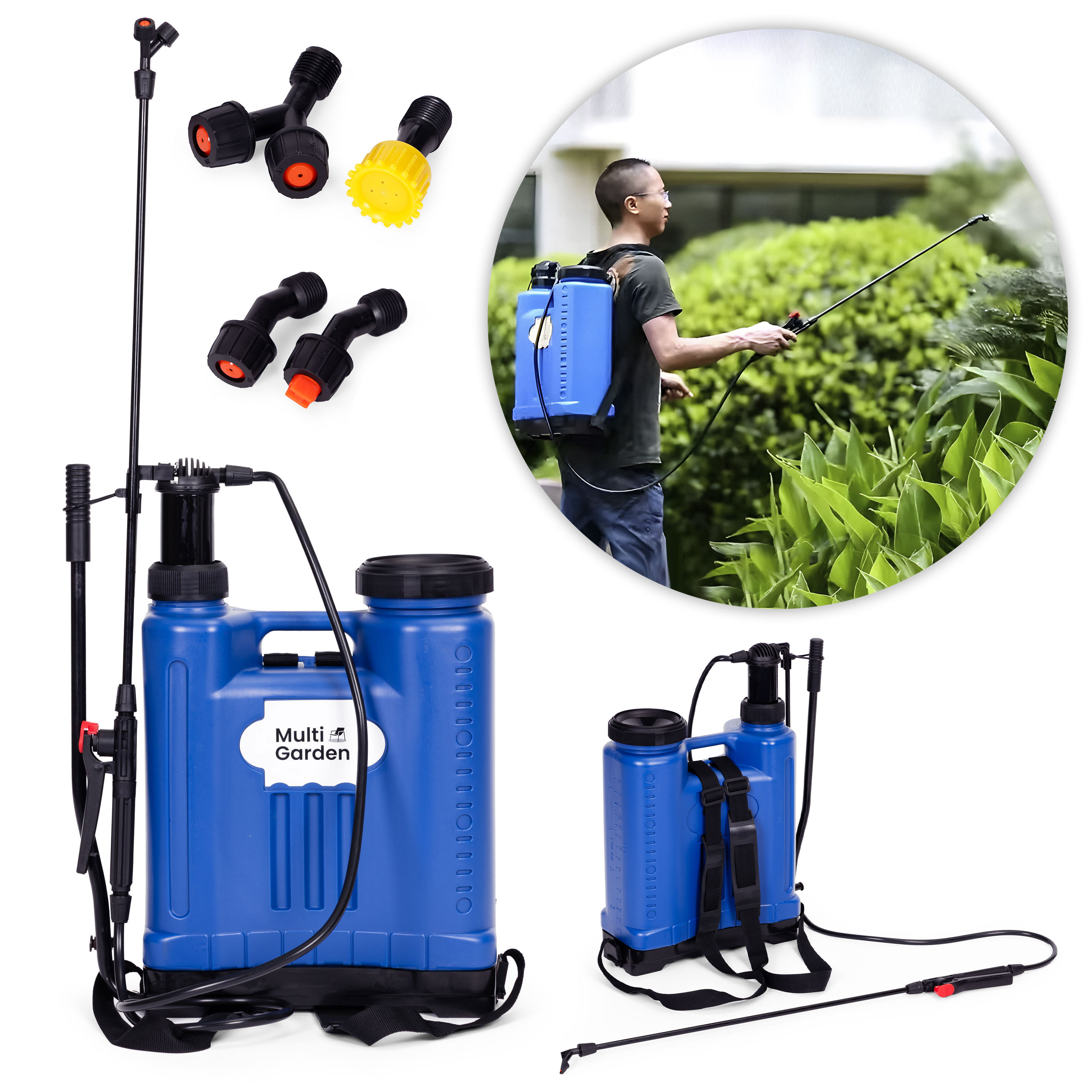Trapp 8-Liter Backpack Pressure Sprayer