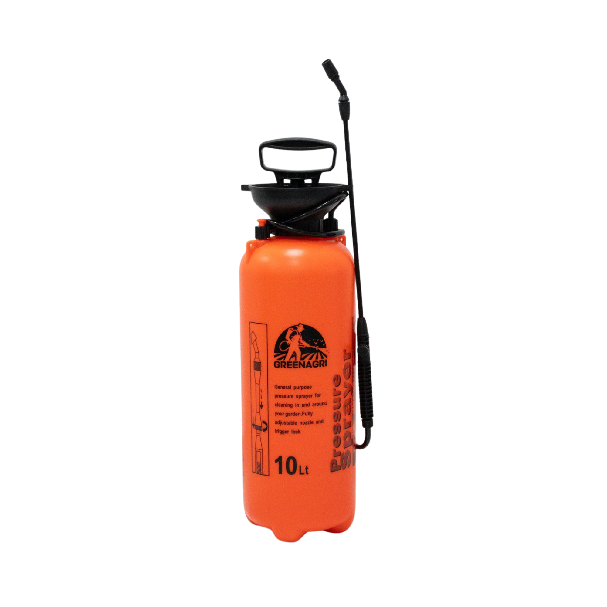 Manual Pressure Sprayer  10L– Portable Hand Pump