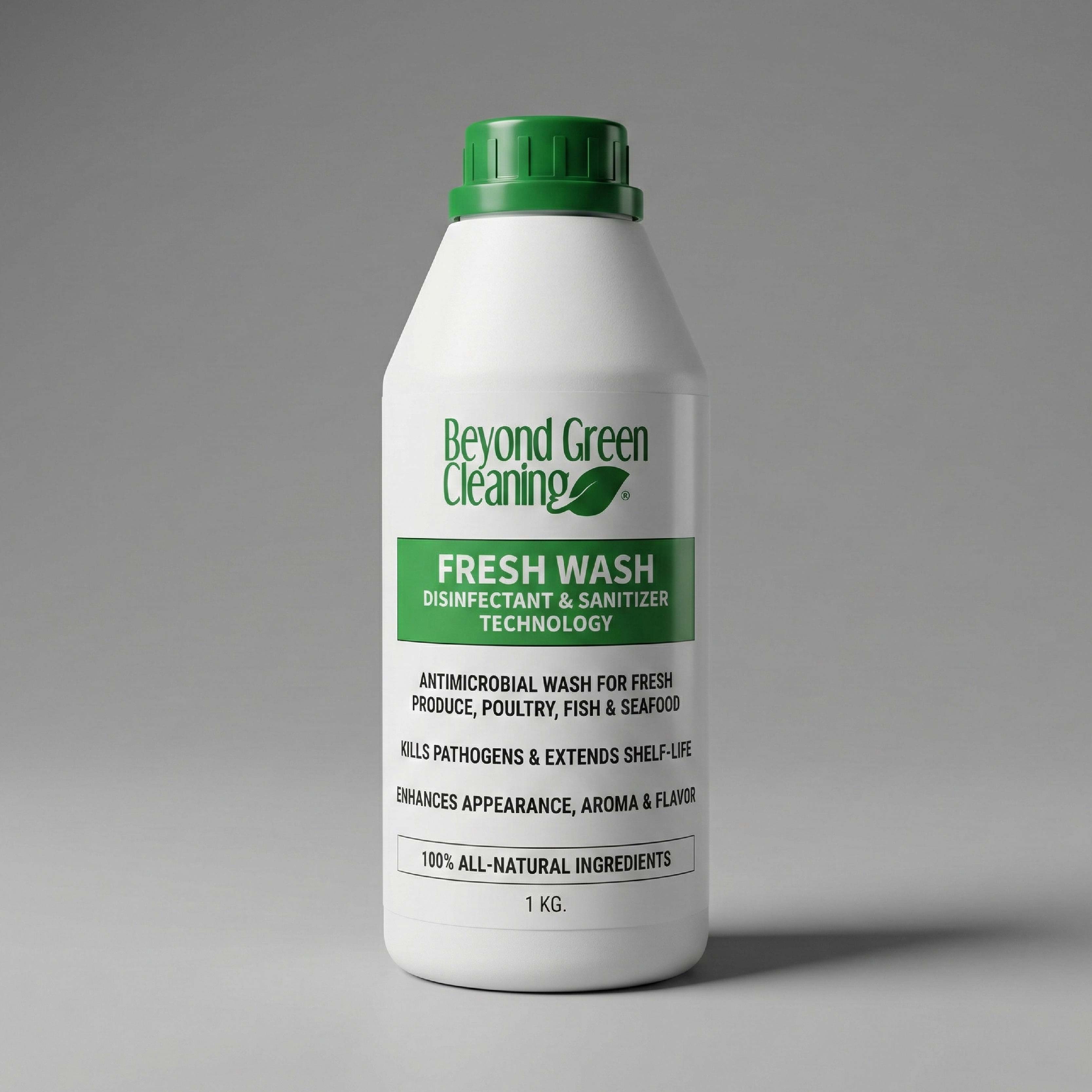 Fresh Wash | Natural Anti-Microbial Wash for Fruits, Vegetables & Seafood – Extends Shelf Life
