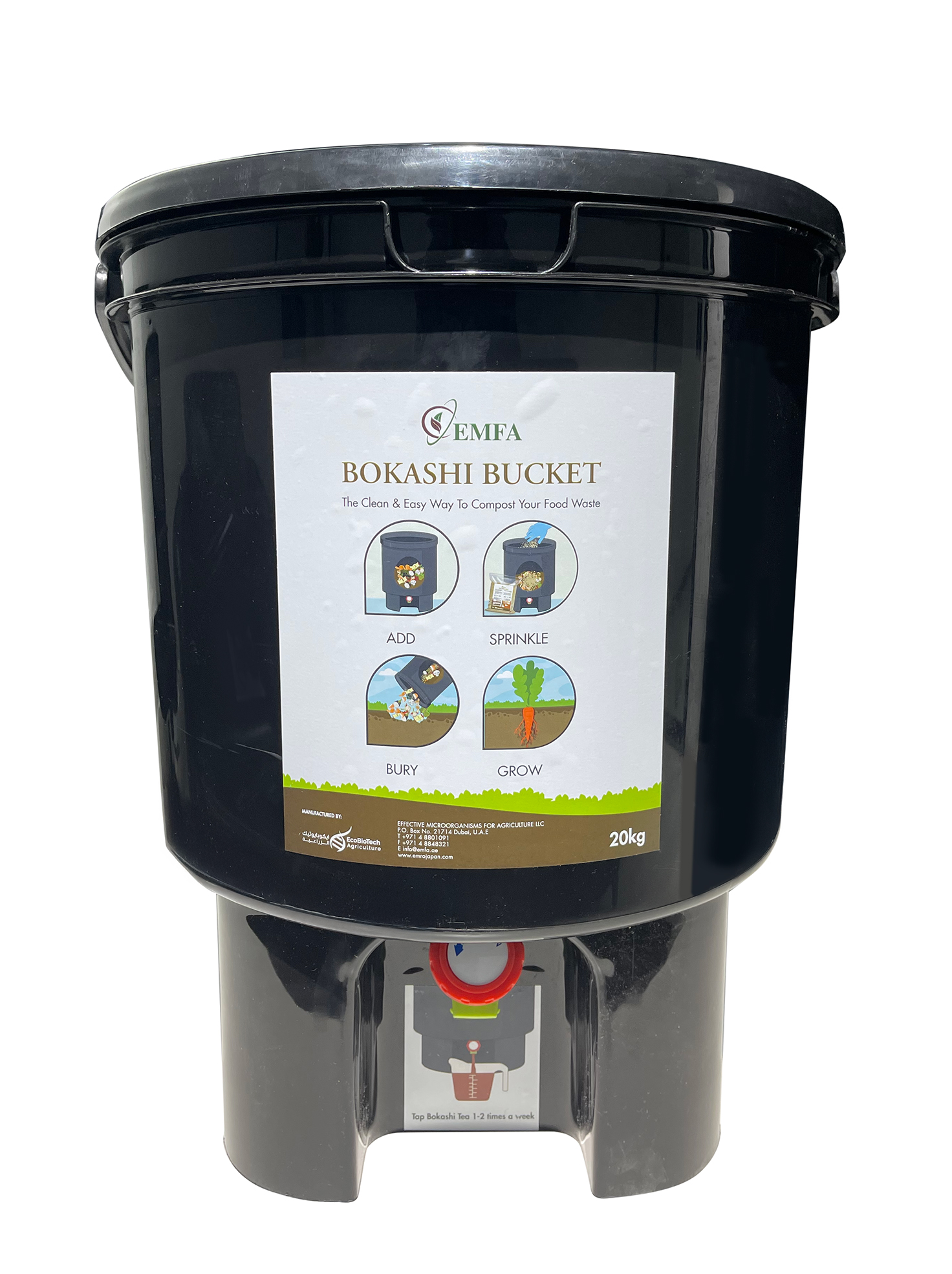 BOKASHI Compost Bucket – 20L