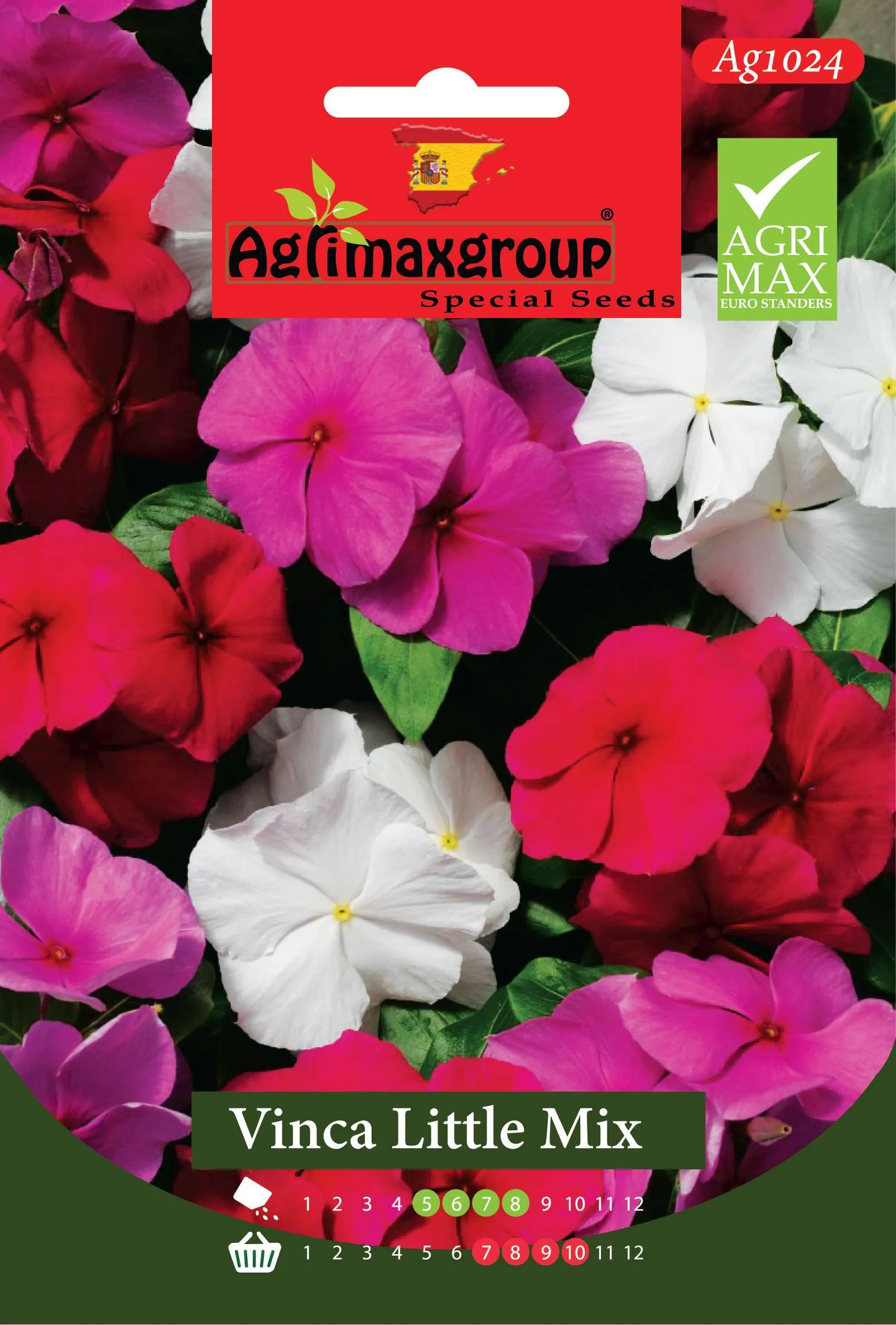 فينكا ليتل ميكس - بذور الونكا المدغشقرية القزمية الفاخرة (مزيج ألوان)