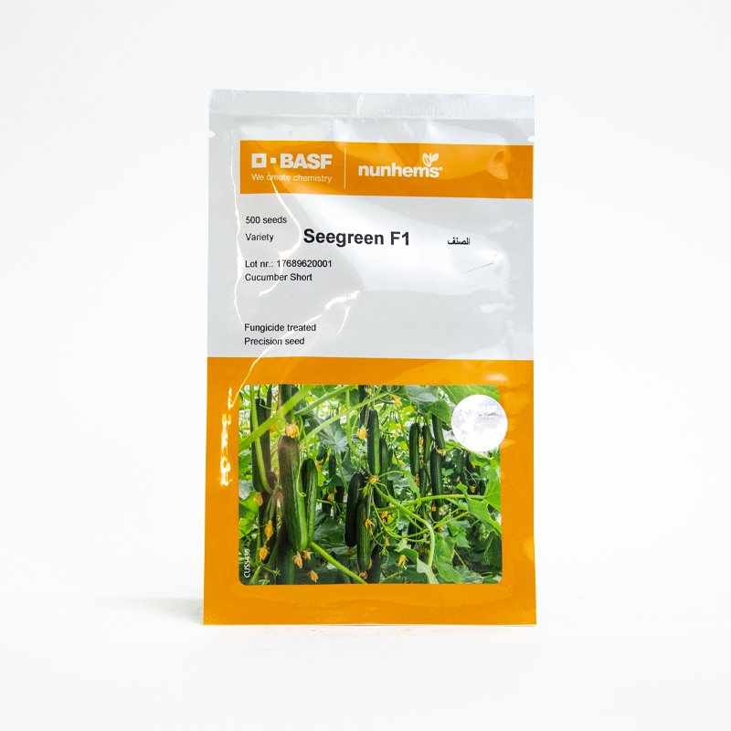 Nunhems Seegreen F1 Hybrid Short Cucumber Seeds (500 Seeds)