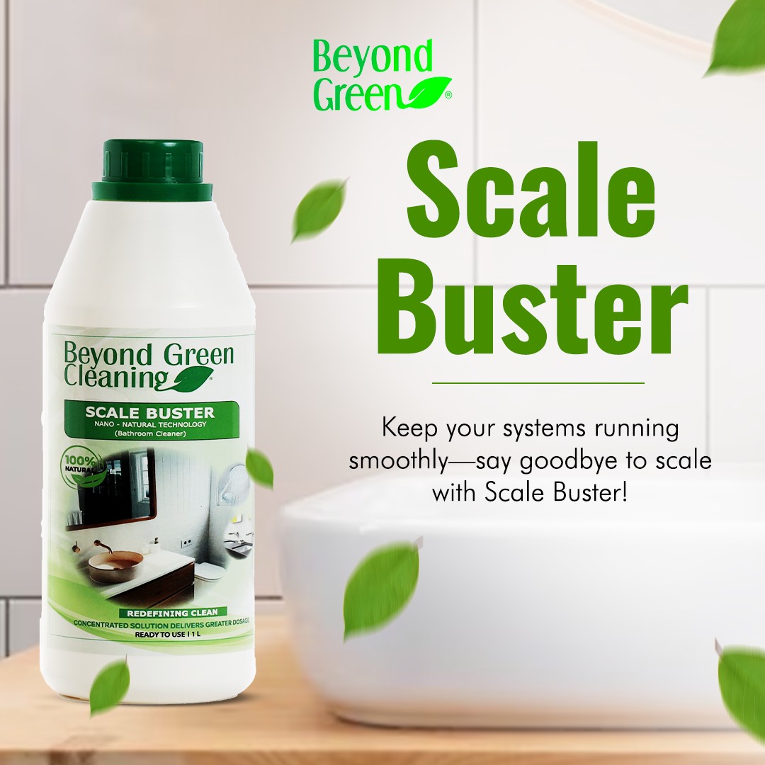 Scale Buster | Fast-Acting Calcium & Lime Scale Remover with Nano-Natural Technology