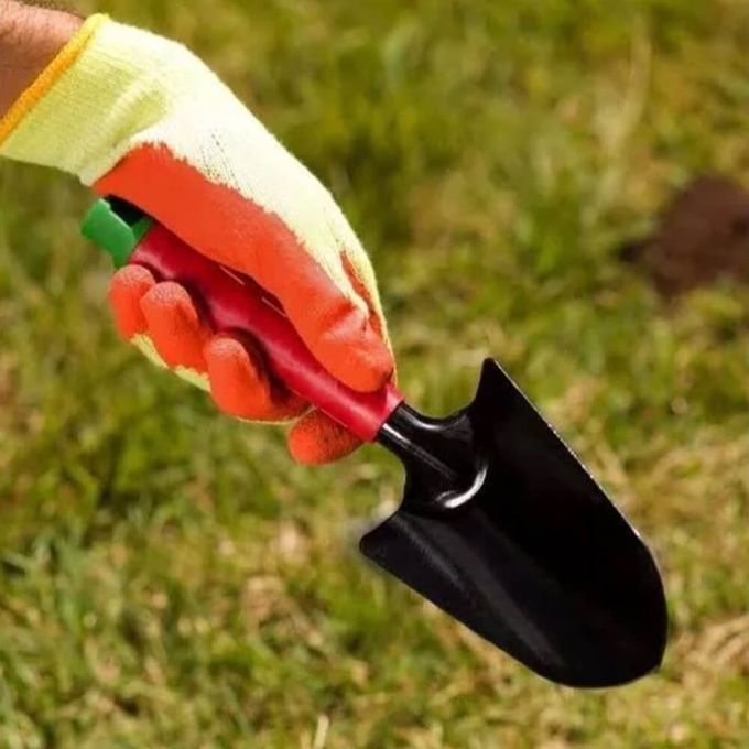 Trapp Hand Trowel Durable Iron Head, Plastic Grip Handle Image