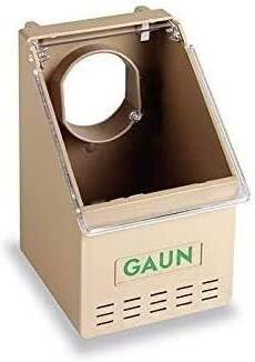 Gaun 0.5 kg Bird Feeder for Pigeons and Similar Birds, Plastic Poultry Feeder, Bird Food Dispenser, 1114 cm (Made in Spain) Image
