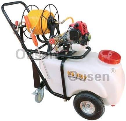Wheel Barrow Heavy Duty Power Sprayer, 50 Liter Tank Capacity with 2-Stroke Engine – OS-P60T Image