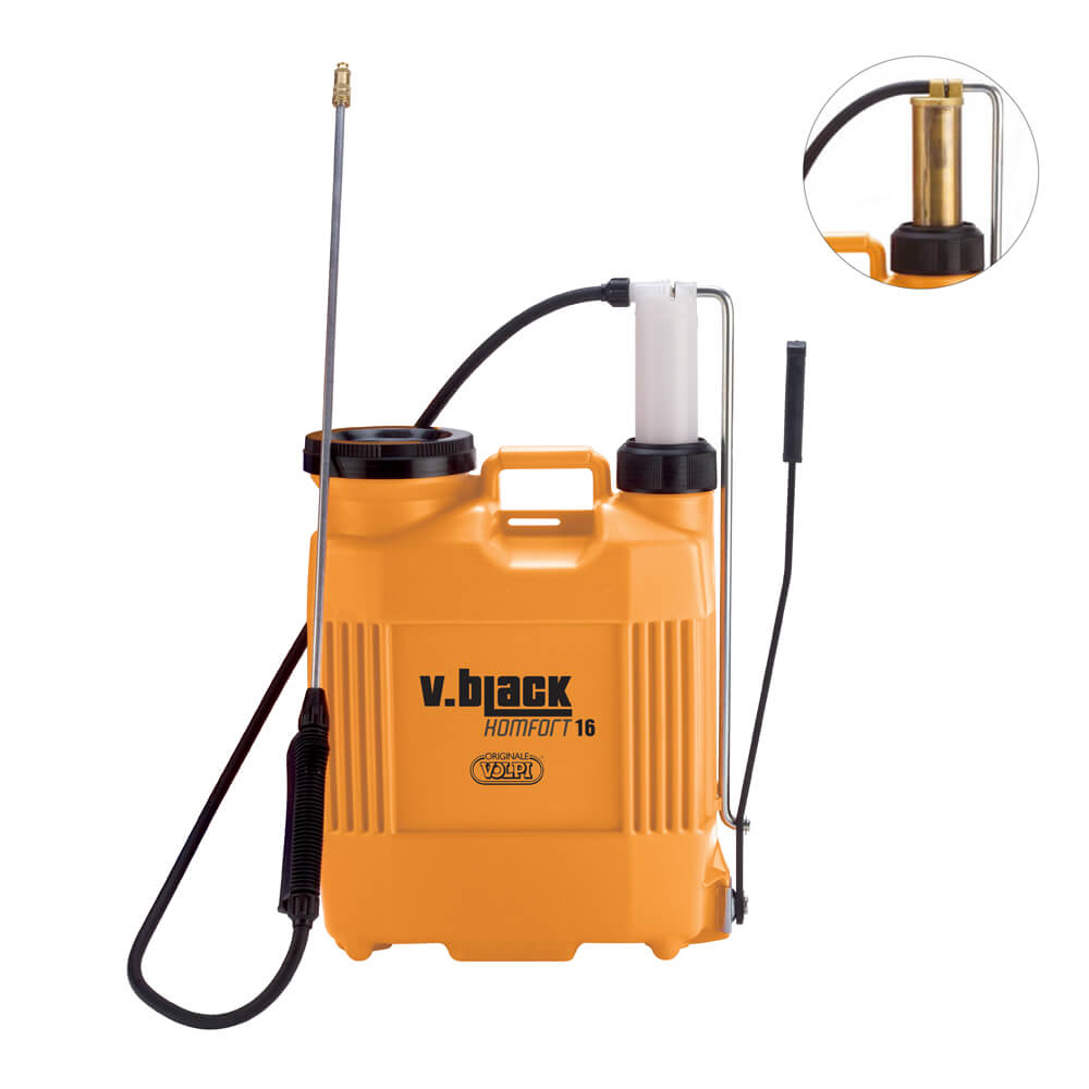 ORIGINALE Volpi 16L Brass Pump Knapsack Sprayer