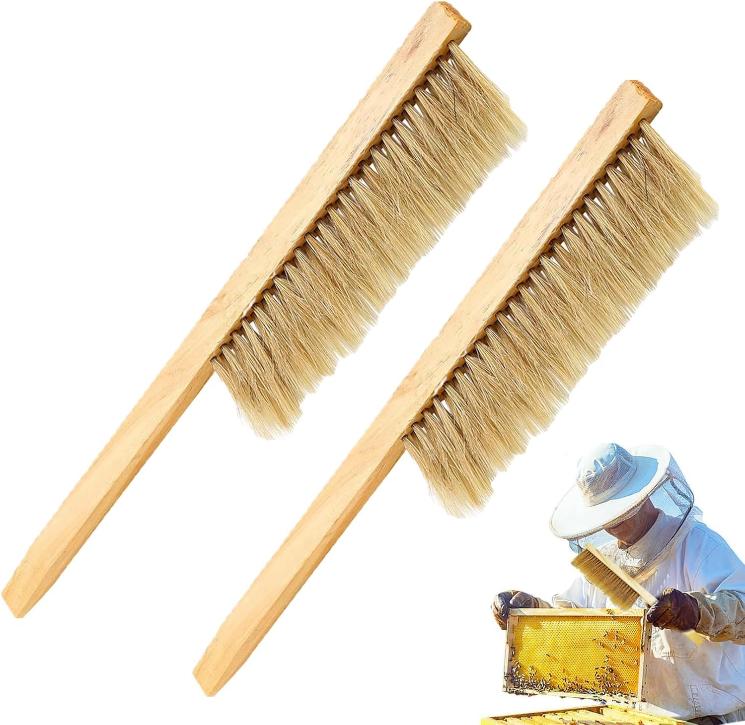 Bee Hive Soft Cleaning Brush Image