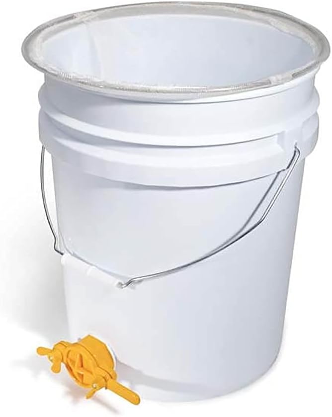 25L Honey Storage Tank with Gate Valve – Beekeeping Honey Processing Bucket Image